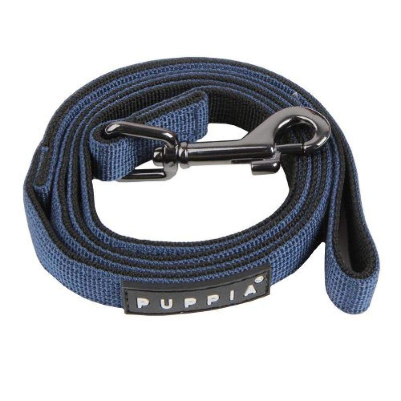 Puppia Two Tone Dog Lead Strong Durable Comfortable Grip Walking Training Leash for Small & Medium Dog, Navy, Medium - Image 5